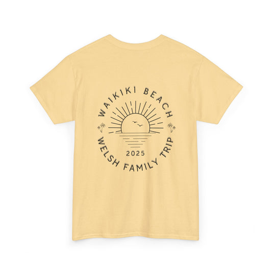 Personalizable Family Vacation Tee - unisex, for your next family- gathering, reunion or special occasions like family outings and holidays