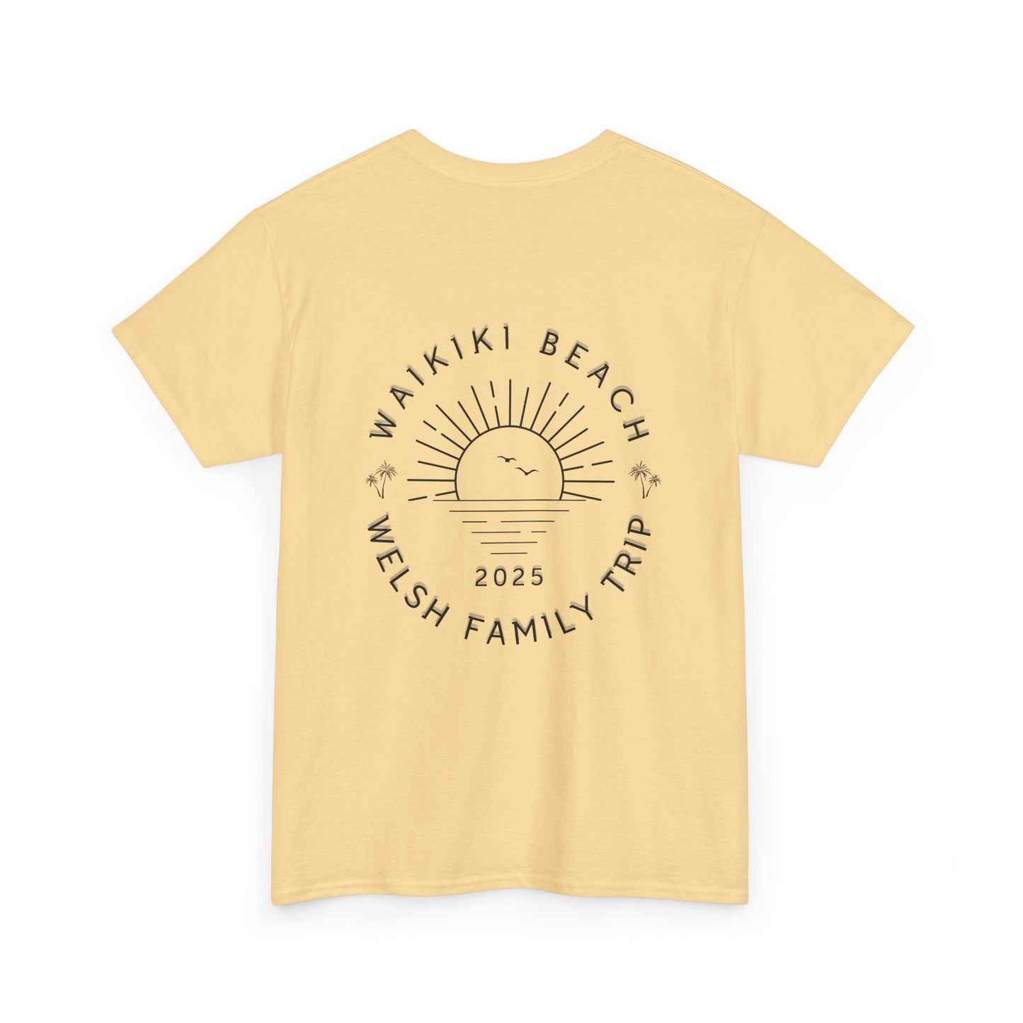 Personalizable Family Vacation Tee - unisex, for your next family- gathering, reunion or special occasions like family outings and holidays