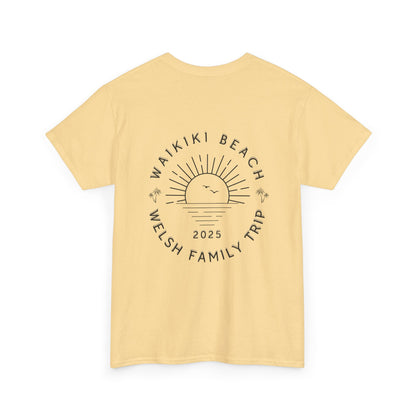 Personalizable Family Vacation Tee - unisex, for your next family- gathering, reunion or special occasions like family outings and holidays