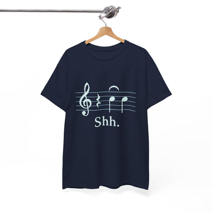 Music Lover T-Shirt, Unisex Tee Musician , Message Shirt, Heavy Cotton Top for Music Enthusiasts always the right tone