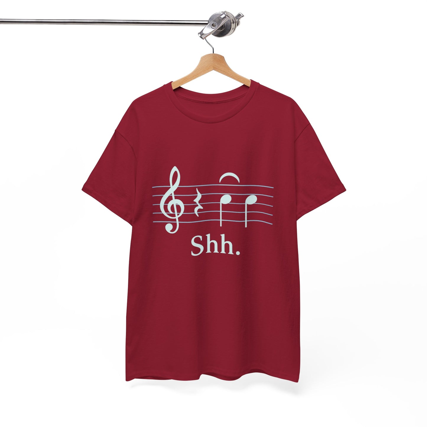 Music Lover T-Shirt, Unisex Tee Musician , Message Shirt, Heavy Cotton Top for Music Enthusiasts always the right tone
