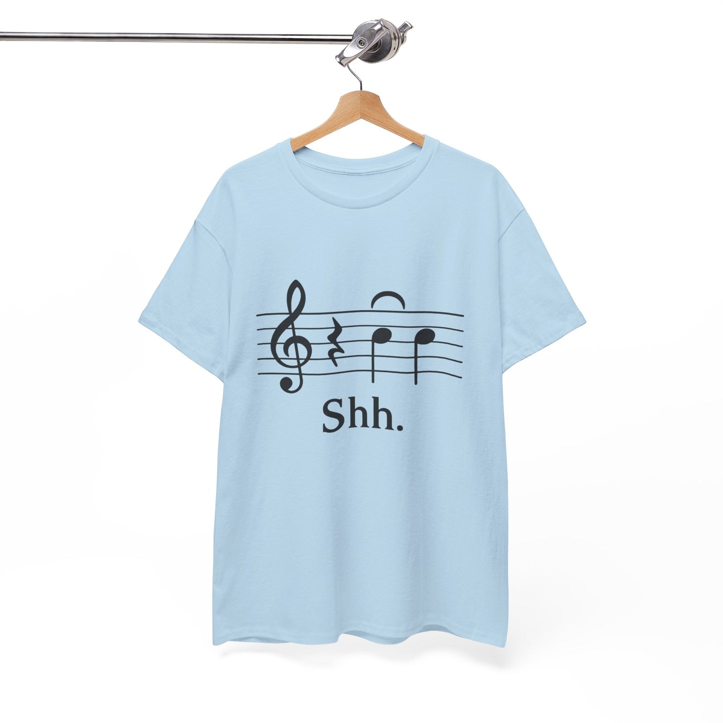 Music Lover T-Shirt, Unisex Tee Musician , Message Shirt, Heavy Cotton Top for Music Enthusiasts always the right tone