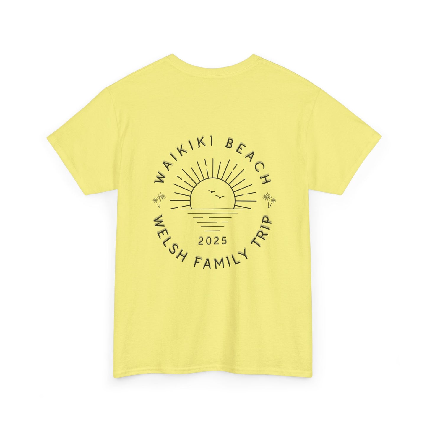 Personalizable Family Vacation Tee - unisex, for your next family- gathering, reunion or special occasions like family outings and holidays