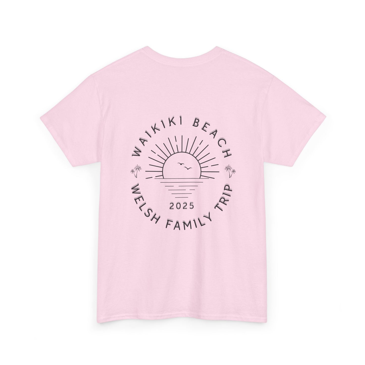 Personalizable Family Vacation Tee - unisex, for your next family- gathering, reunion or special occasions like family outings and holidays