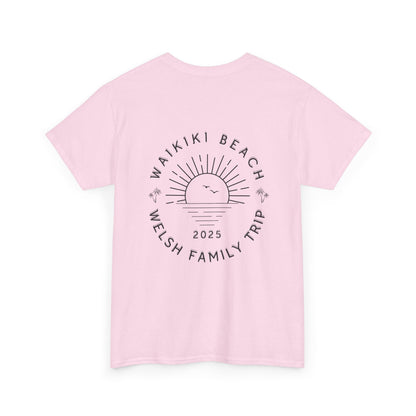 Personalizable Family Vacation Tee - unisex, for your next family- gathering, reunion or special occasions like family outings and holidays