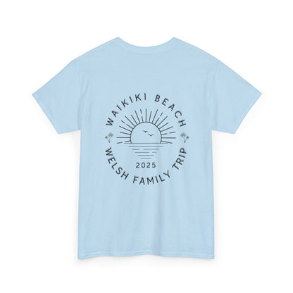 Personalizable Family Vacation Tee - unisex, for your next family- gathering, reunion or special occasions like family outings and holidays