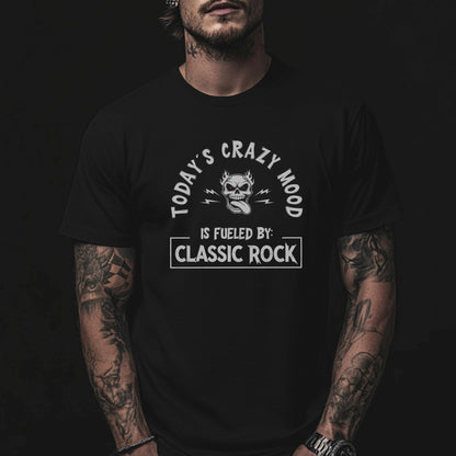 Classic Rock Mood Shirt – Rock Band Graphic Tee – Funny Classic Rock Lover Unisex T-Shirt