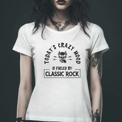 Classic Rock Mood Shirt – Rock Band Graphic Tee – Funny Classic Rock Lover Unisex T-Shirt