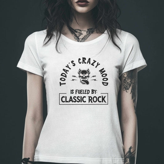 Classic Rock Mood Shirt – Rock Band Graphic Tee – Funny Classic Rock Lover Unisex T-Shirt