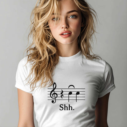 Music Lover T-Shirt, Unisex Tee Musician , Message Shirt, Heavy Cotton Top for Music Enthusiasts always the right tone