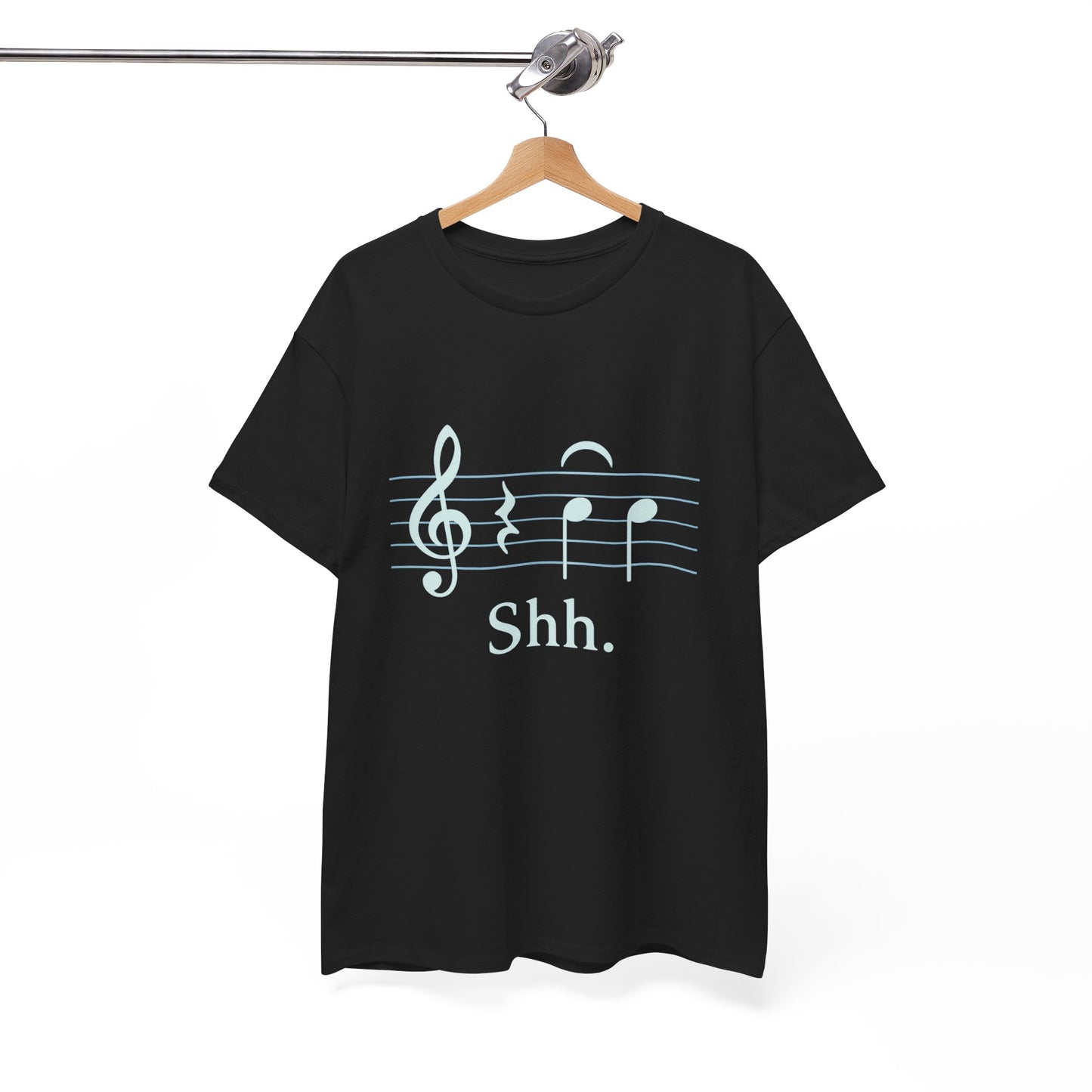Music Lover T-Shirt, Unisex Tee Musician , Message Shirt, Heavy Cotton Top for Music Enthusiasts always the right tone
