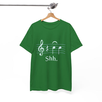 Music Lover T-Shirt, Unisex Tee Musician , Message Shirt, Heavy Cotton Top for Music Enthusiasts always the right tone