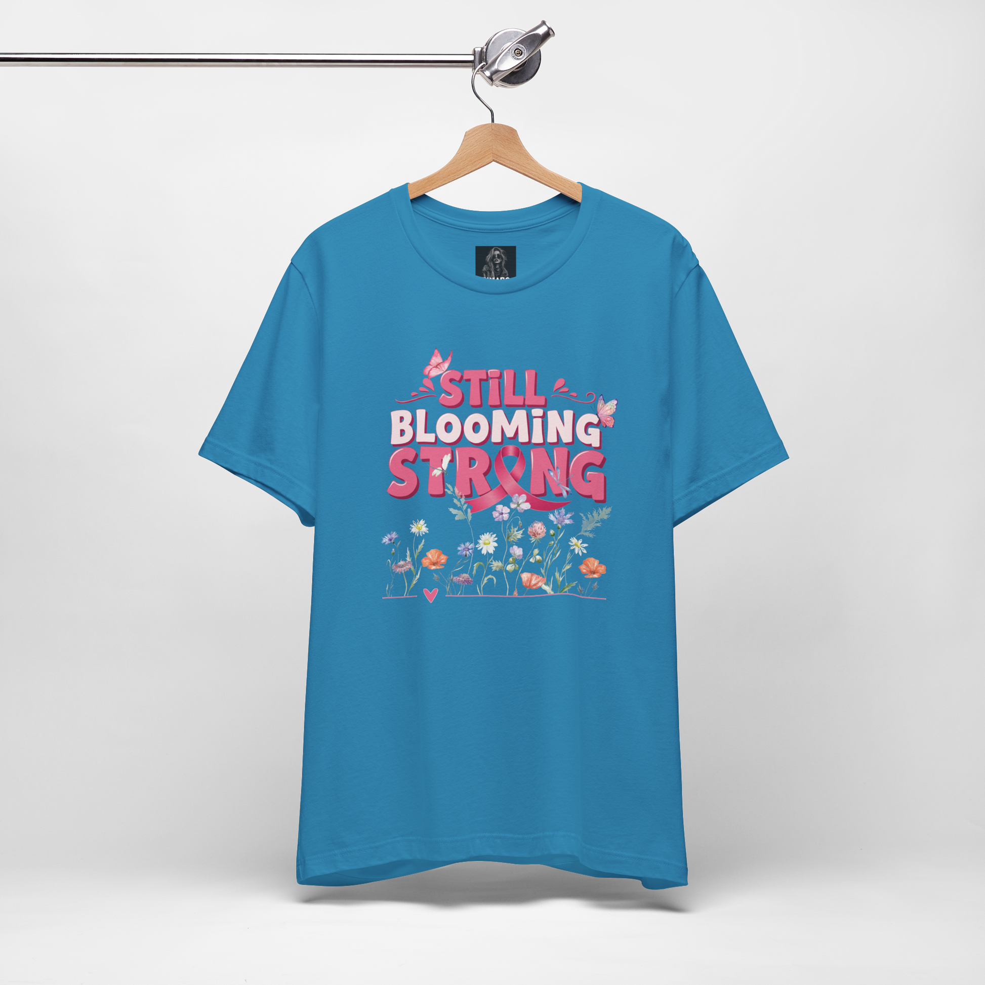 Still Blooming Strong Shirt – Breast Cancer Awareness Tee – Floral Survivor T-Shirt