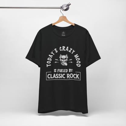 Classic Rock Mood Shirt – Rock Band Graphic Tee – Funny Classic Rock Lover Unisex T-Shirt