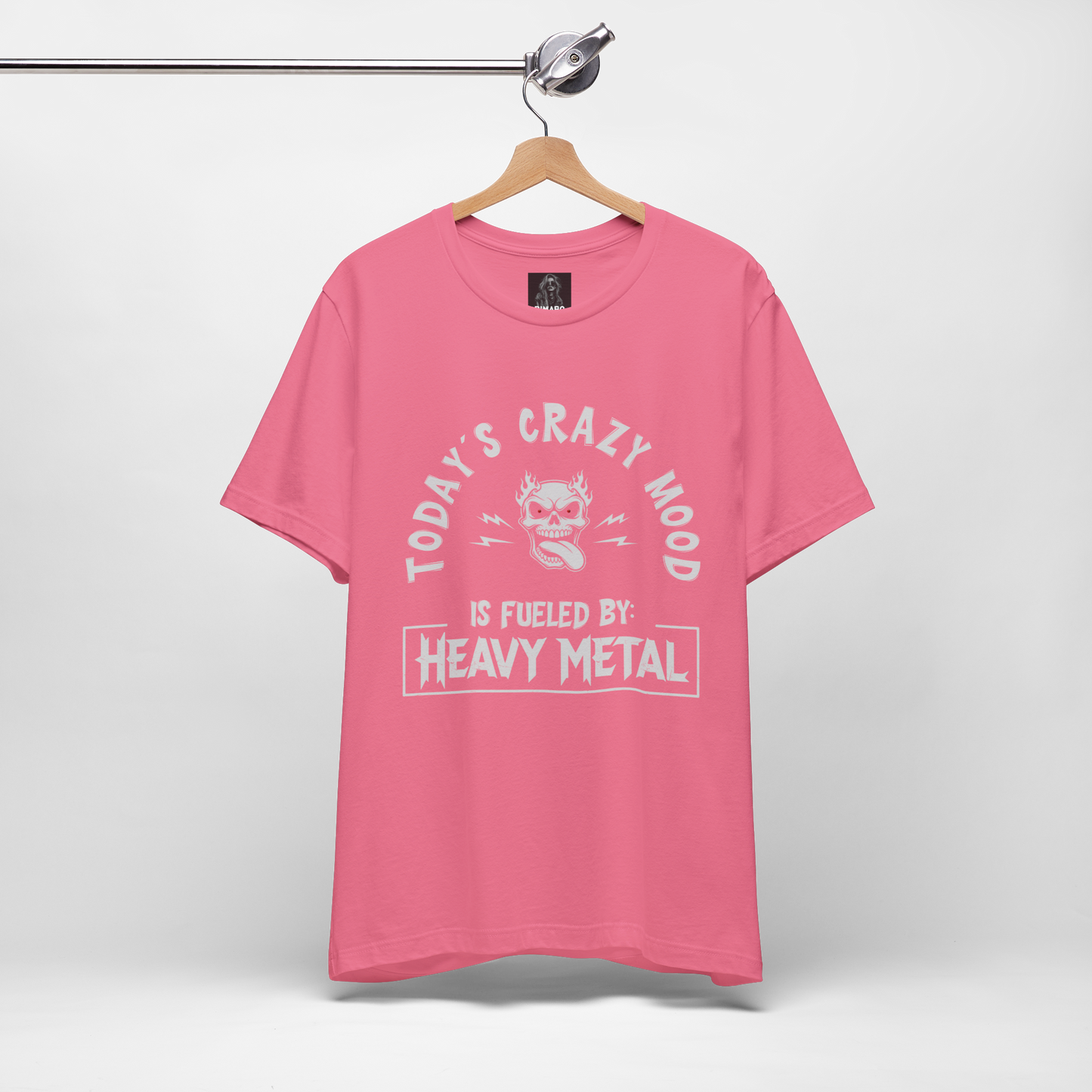 Today´s Crazy Mood Is Fueled By: Heavy Metal Shirt – Funny Metalhead Unisex T-Shirt
