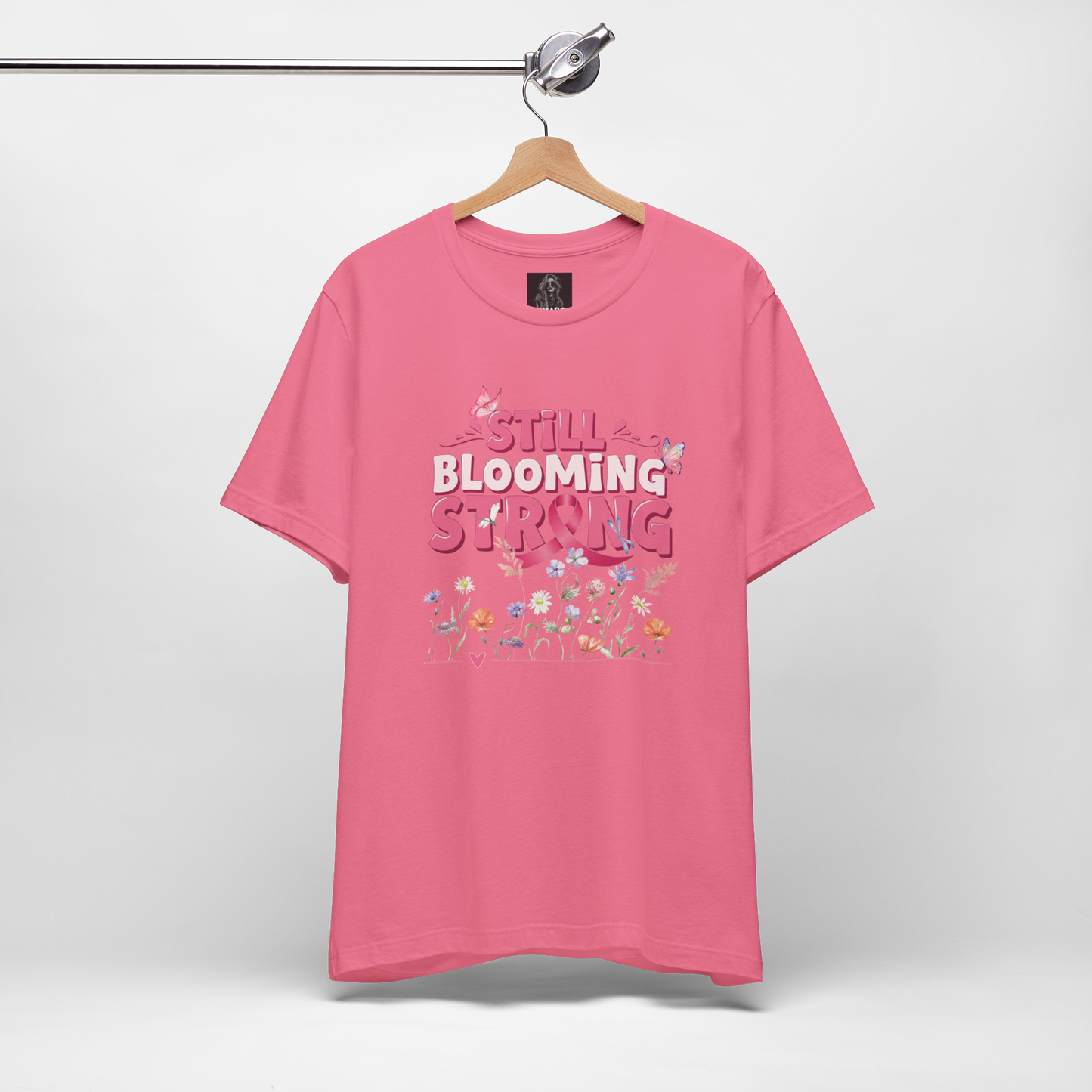 Still Blooming Strong Shirt – Breast Cancer Awareness Tee – Floral Survivor T-Shirt