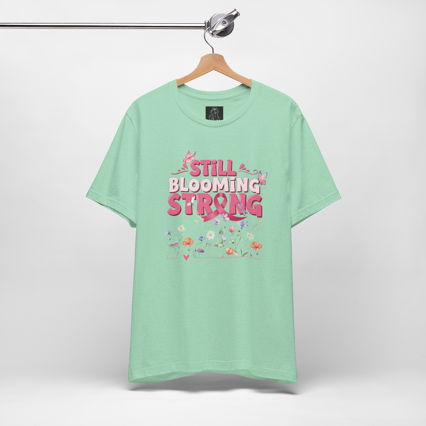 Still Blooming Strong Shirt – Breast Cancer Awareness Tee – Floral Survivor T-Shirt