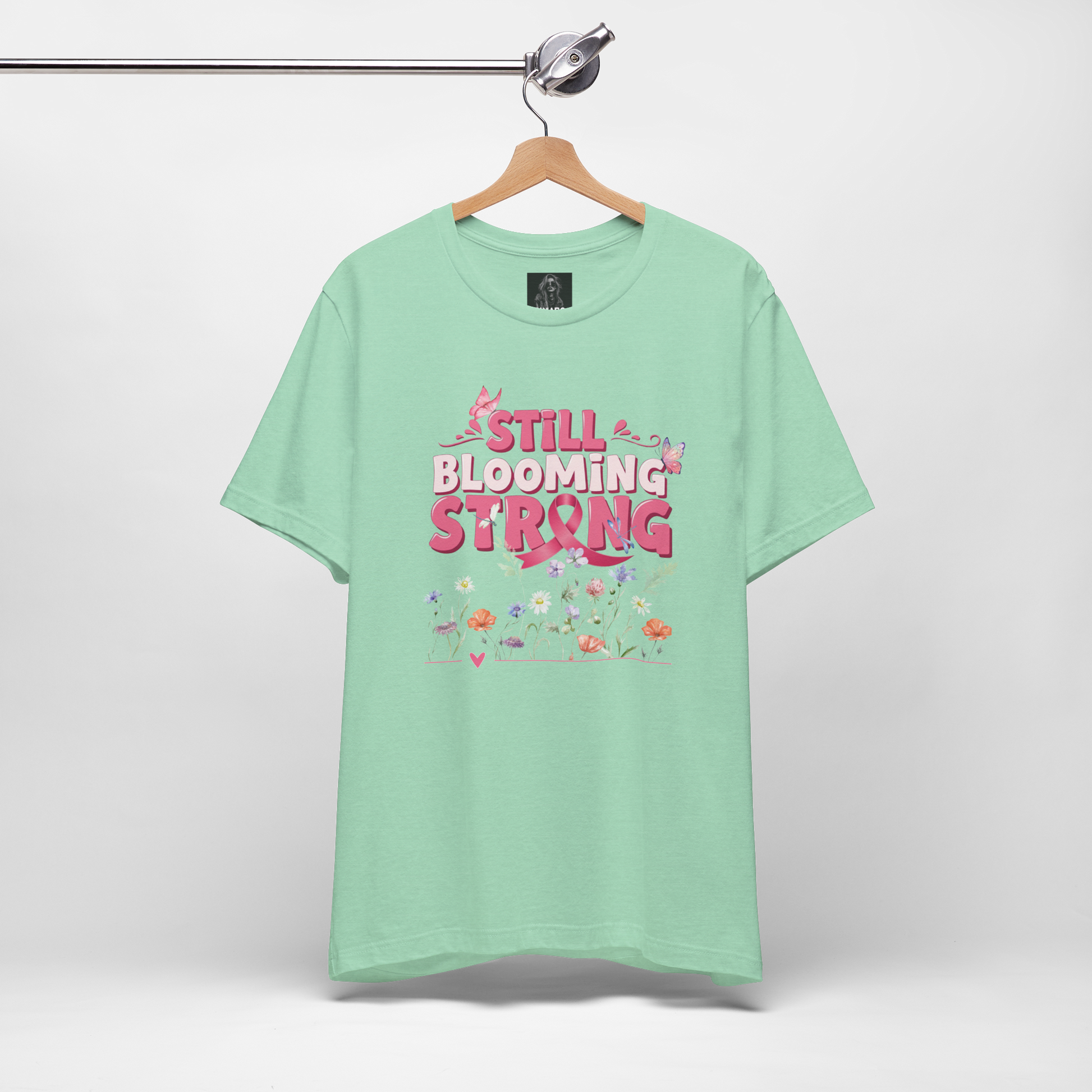 Still Blooming Strong Shirt – Breast Cancer Awareness Tee – Floral Survivor T-Shirt
