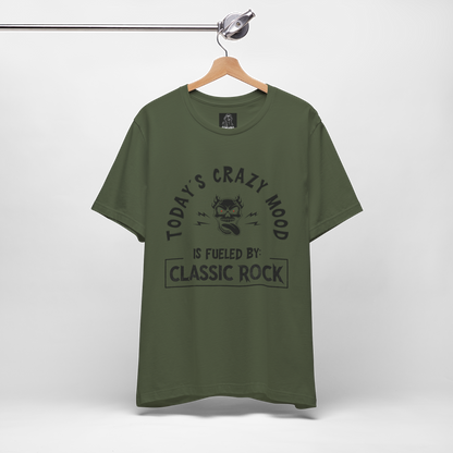 Classic Rock Mood Shirt – Rock Band Graphic Tee – Funny Classic Rock Lover Unisex T-Shirt