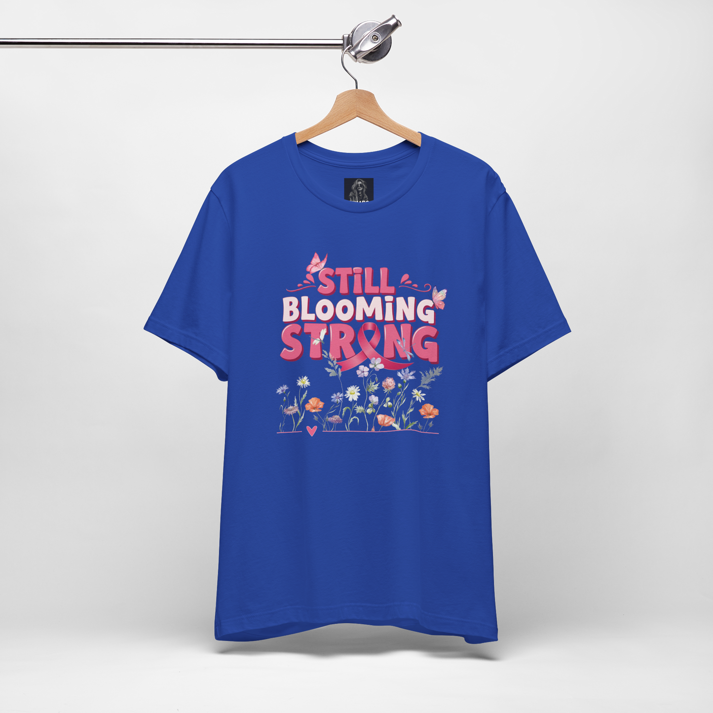 Still Blooming Strong Shirt – Breast Cancer Awareness Tee – Floral Survivor T-Shirt