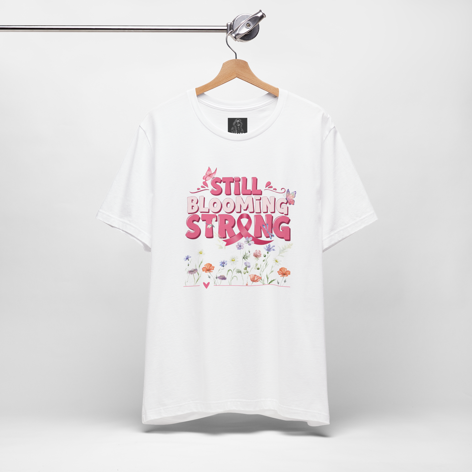 Still Blooming Strong Shirt – Breast Cancer Awareness Tee – Floral Survivor T-Shirt