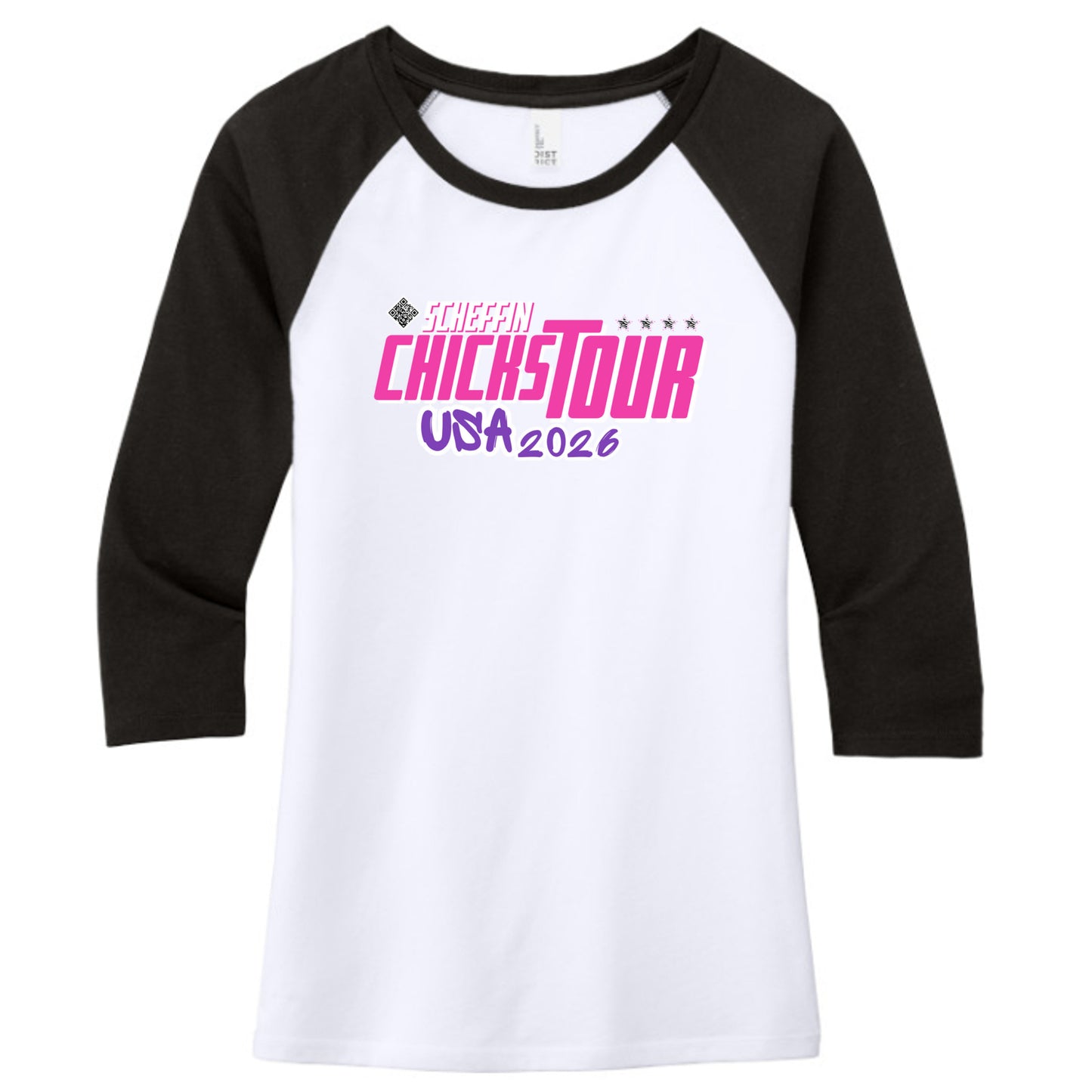 Black/White - DM136L - FRONT